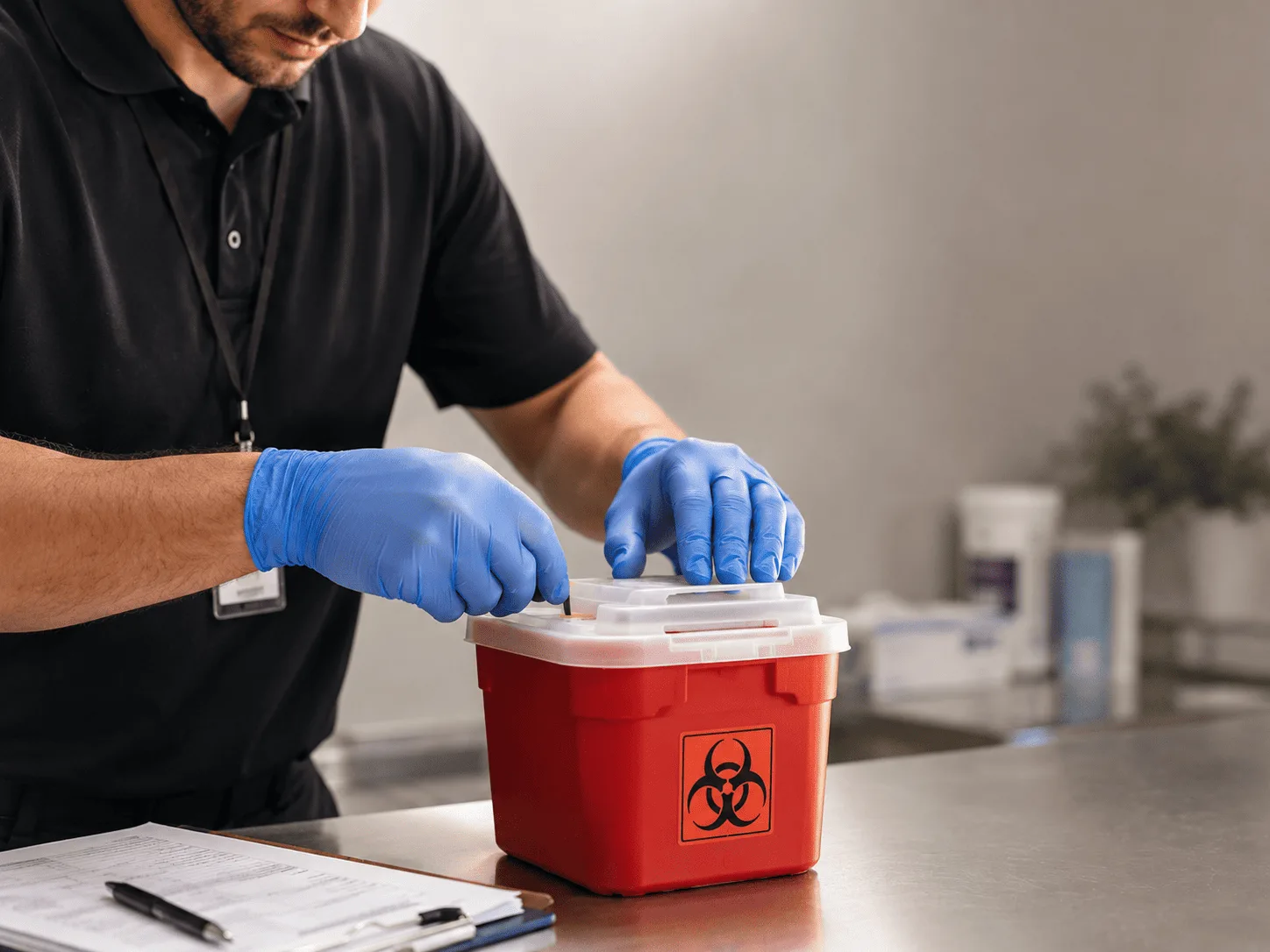 Why choose Sharps Waste Disposal in Emden, IL